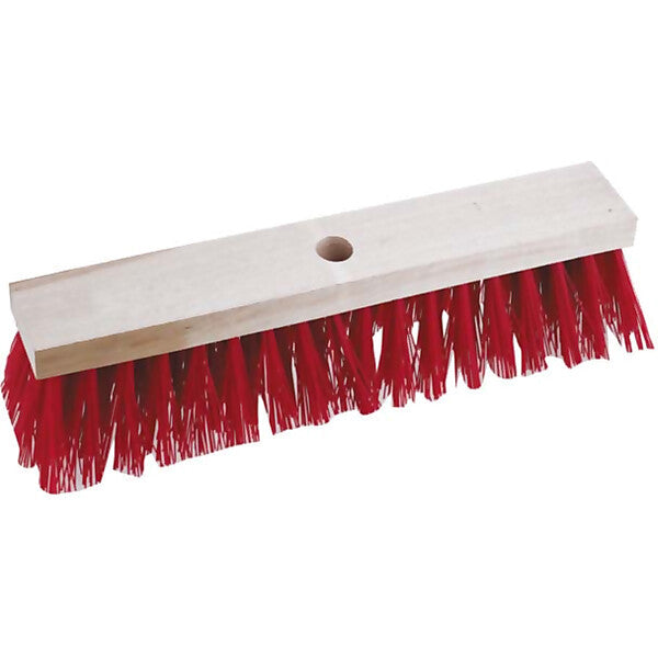CIMCO Straßenbesen ohne Stiel Farbe rot, 400mm 143024